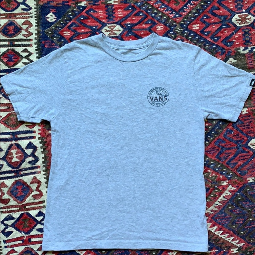 gray vans shirt